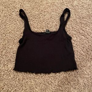 cropped tank top